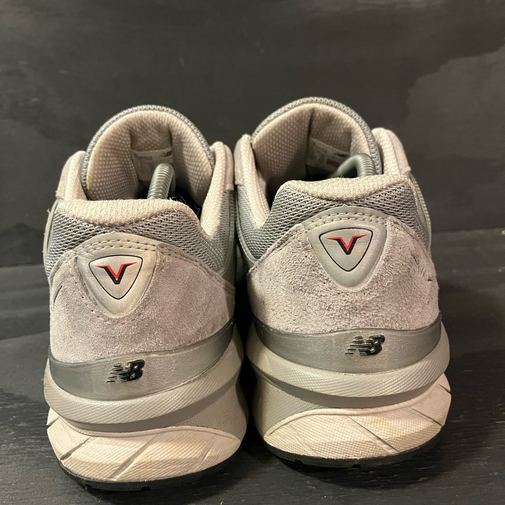 New Balance 990v5 Men’s Size 12 Gray Castlerock Made in USA Sneakers M990GL5 - Picture 4 of 8